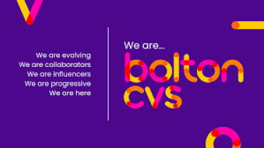 Bolton CVS Logo with statement saying "We are evolving. We are collaborators. We are influencers. We are progressive. We are here