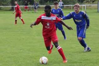 Picture of a person playing football