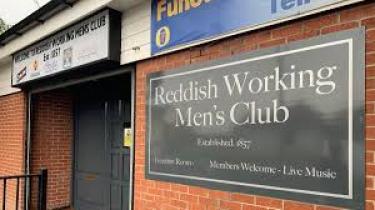 Reddish working mens club logo